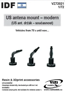 IDF – US antena mount - modern (4+4+4ks) 1/72