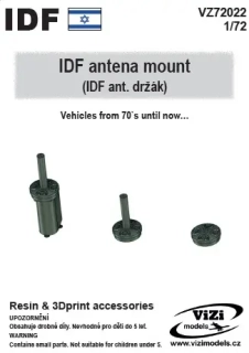 IDF – antena mount (4+4+4ks) 1/72