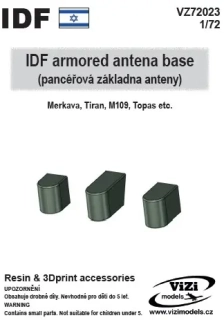 IDF – armored antena base (4+4+4ks) 1/72