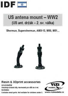 IDF – US antena mount - WW2  (6+6ks) 1/35