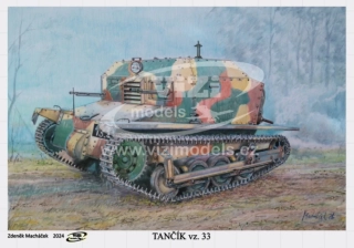 TANČIK vz.33 plakát (A3) 